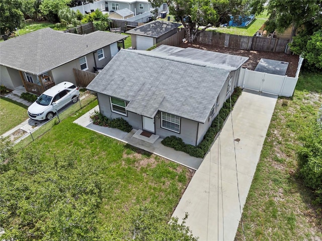 1743 Fulton Ave, Clearwater, FL 33755 - view from above of property