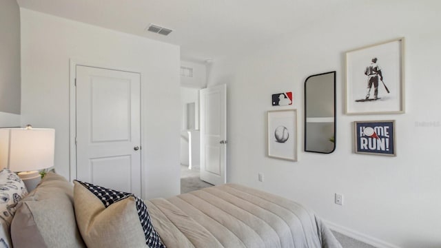 2645 Birney Run, Zephyrhills, FL 33541 - carpeted bedroom featuring baseboards