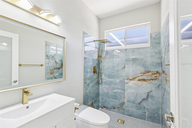 19113 Golden Cacoon Pl, Lutz, FL 33558 - full bath featuring vanity and tiled shower