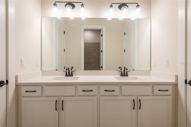 8749 Drummer Plank Dr, Wesley Chapel, FL 33545 - bathroom featuring double vanity