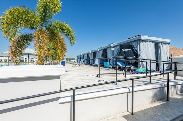 8749 Drummer Plank Dr, Wesley Chapel, FL 33545 - exterior space featuring a gazebo