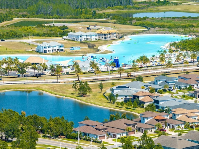 8749 Drummer Plank Dr, Wesley Chapel, FL 33545 - bird's eye view of a nearby body of water