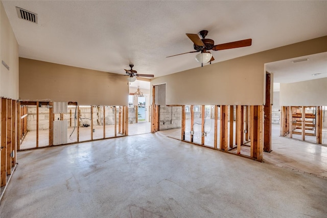 208 Bath Club Blvd N, North Redington Beach, FL 33708 - unfurnished room with ceiling fan and concrete flooring