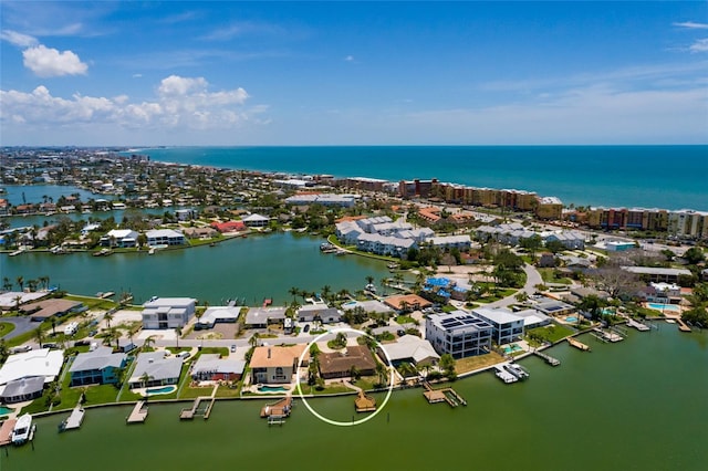 208 Bath Club Blvd N, North Redington Beach, FL 33708 - aerial view of a large body of water