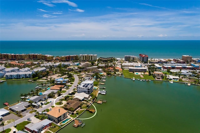 208 Bath Club Blvd N, North Redington Beach, FL 33708 - aerial view of property and surrounding area with a nearby body of water