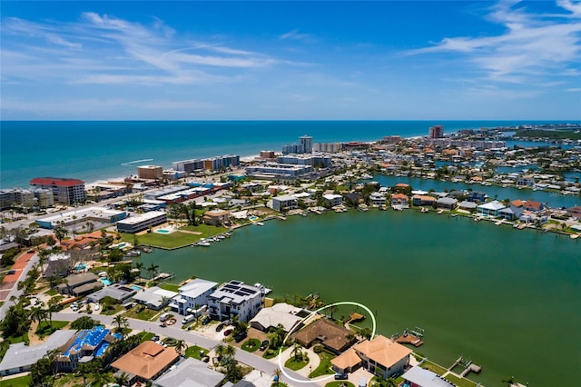 208 Bath Club Blvd N, North Redington Beach, FL 33708 - aerial view of property's location with a nearby body of water