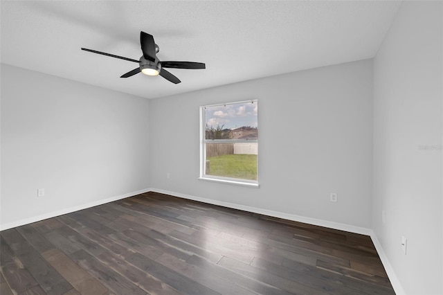 11130 Summer Star Dr, Riverview, FL 33579 - empty room with wood finished floors and ceiling fan
