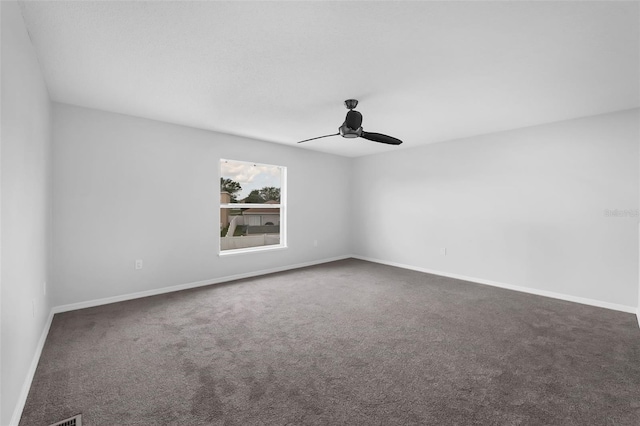 11130 Summer Star Dr, Riverview, FL 33579 - carpeted empty room with a ceiling fan and baseboards