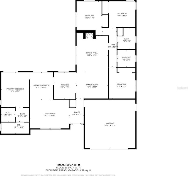 9807 Stephenson Dr, New Port Richey, FL 34655 - view of property floor plan