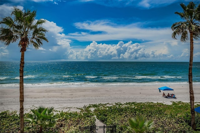 16600 Gulf Blvd Unit 437, North Redington Beach, FL 33708 - water view featuring nearby beach