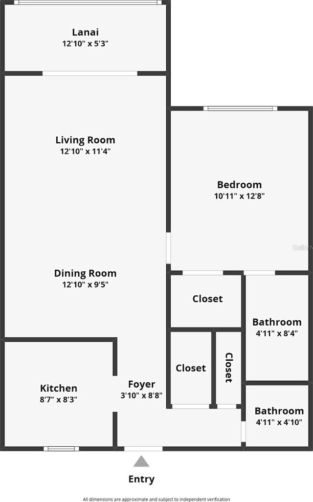 11485 Oakhurst Rd Unit 310, Largo, FL 33771 - view of home floor plan