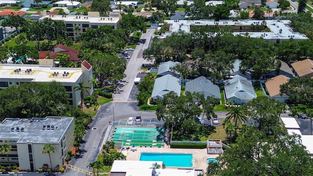 11485 Oakhurst Rd Unit 310, Largo, FL 33771 - bird's eye view of a pool