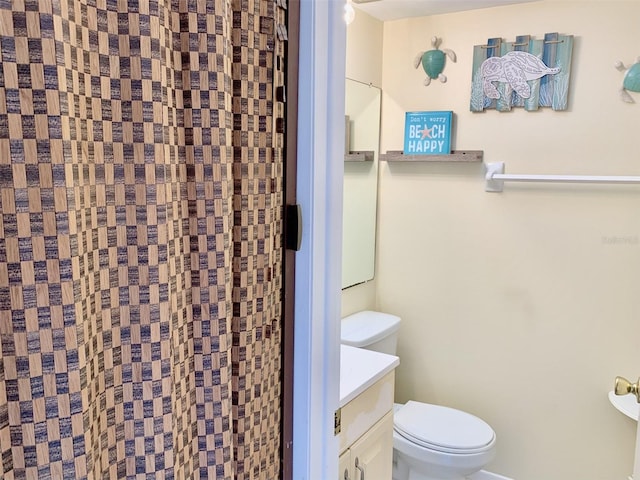 4712 Marine Pkwy Unit 203, New Port Richey, FL 34652 - bathroom with toilet and vanity