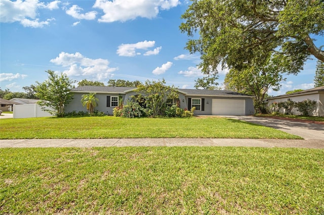 602 Hillpoint Way, Brandon, FL 33510 - ranch-style house featuring driveway, a garage, and stucco siding