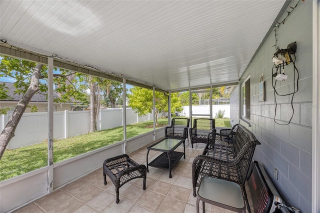602 Hillpoint Way, Brandon, FL 33510 - sunroom with an outdoor living space