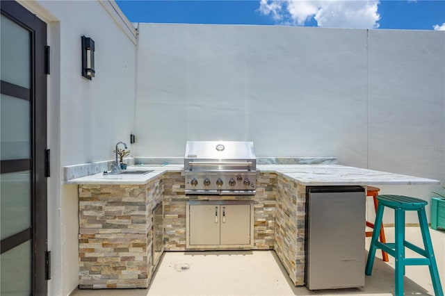 6206 64th Way N, Pinellas Park, FL 33781 - view of patio / terrace with area for grilling
