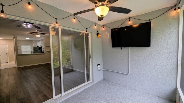 1247 Kennewick Ct, Wesley Chapel, FL 33543 - view of unfurnished sunroom
