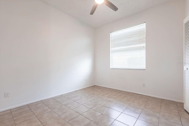 5017 46th St W, Bradenton, FL 34210 - unfurnished room with a ceiling fan and light tile patterned flooring