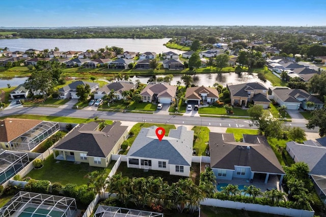 5017 46th St W, Bradenton, FL 34210 - aerial view of residential area with a nearby body of water