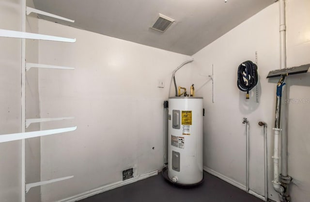10215 N 23rd St, Tampa, FL 33612 - utility room featuring electric water heater