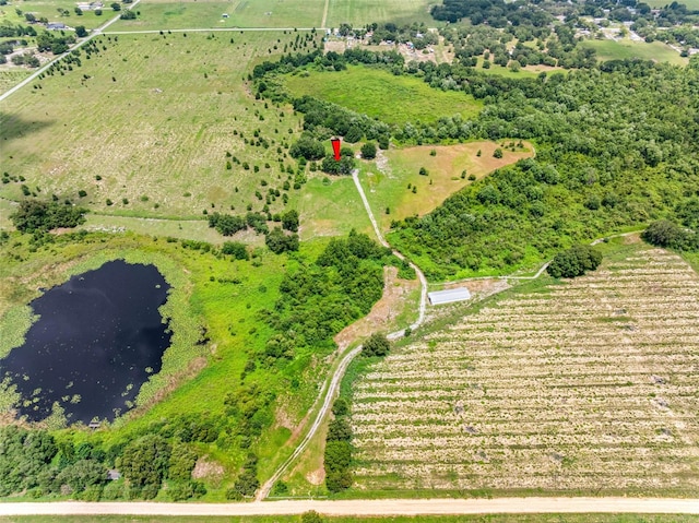 2440S Wallace Rd, Bartow, FL 33830 - aerial view of property and surrounding area featuring extensive farmland and rural landscape