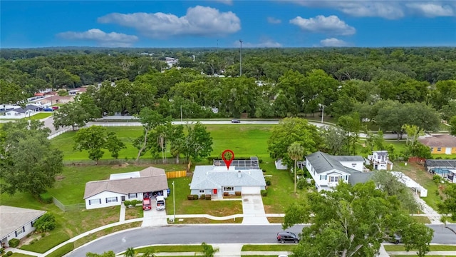 2914 Forest Cir, Seffner, FL 33584 - aerial view of residential area featuring a forest