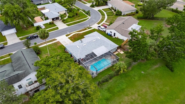 2914 Forest Cir, Seffner, FL 33584 - aerial perspective of suburban area with a pool area