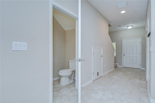 7077 Woodchase Glen Dr, Riverview, FL 33578 - hall featuring light tile patterned floors
