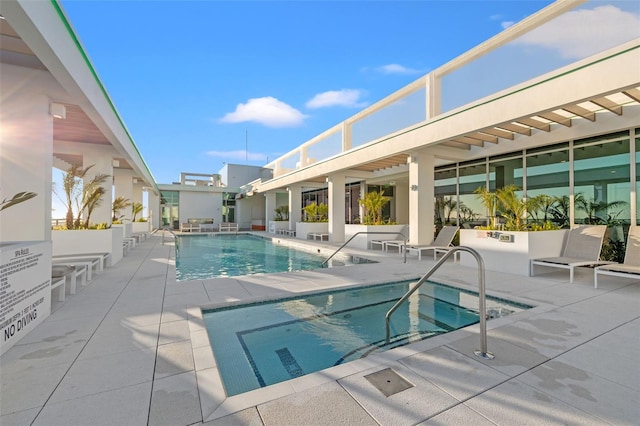777 3rd Ave N Unit 1406, Saint Petersburg, FL 33701 - community pool featuring a patio area