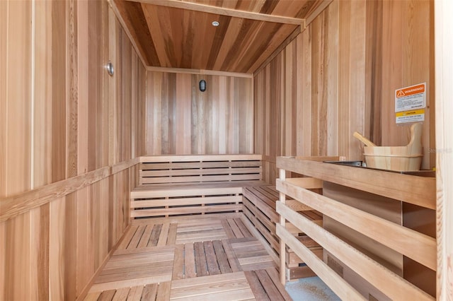 777 3rd Ave N Unit 1406, Saint Petersburg, FL 33701 - relaxing sauna featuring wood ceiling