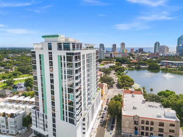 777 3rd Ave N Unit 1406, Saint Petersburg, FL 33701 - view of building exterior with a city view and a water view