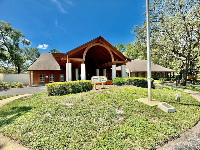 10636 Millriver Dr, New Port Richey, FL 34654 - view of front of house featuring a front yard