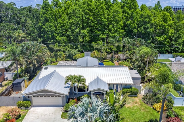 4096 38th St S, Saint Petersburg, FL 33711 - view from above of property