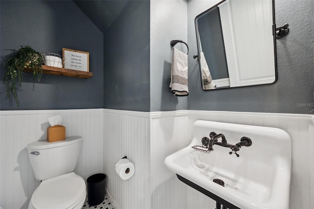 18144 Frame Bnd, Land O Lakes, FL 34638 - bathroom featuring a sink and wainscoting