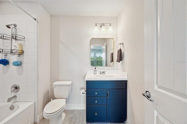 18144 Frame Bnd, Land O Lakes, FL 34638 - bathroom with vanity and tub / shower combination