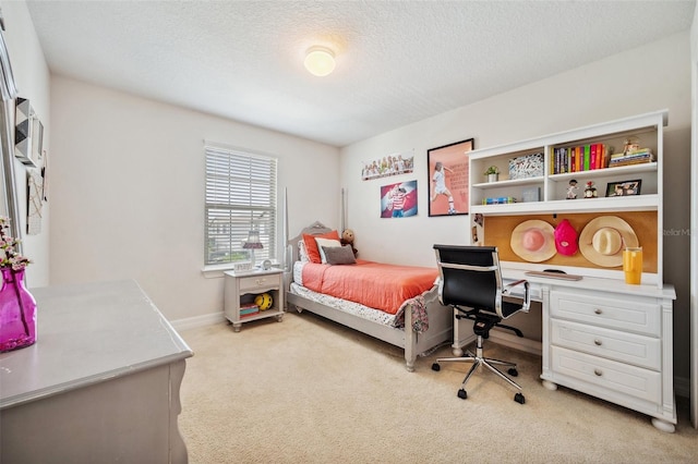 18144 Frame Bnd, Land O Lakes, FL 34638 - bedroom featuring light carpet and a textured ceiling