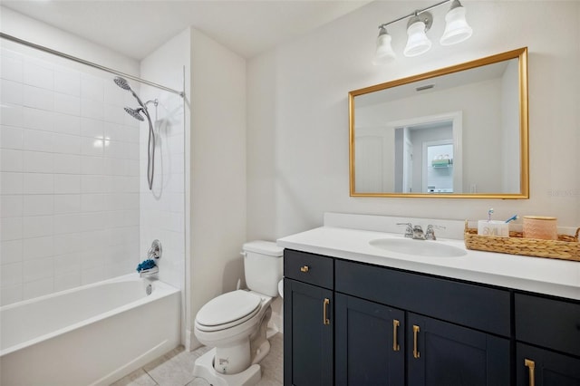 18144 Frame Bnd, Land O Lakes, FL 34638 - full bath with vanity,  shower combination, and tile patterned flooring