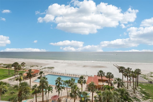 880 Mandalay Ave Unit C513, Clearwater Beach, FL 33767 - water view with nearby beach