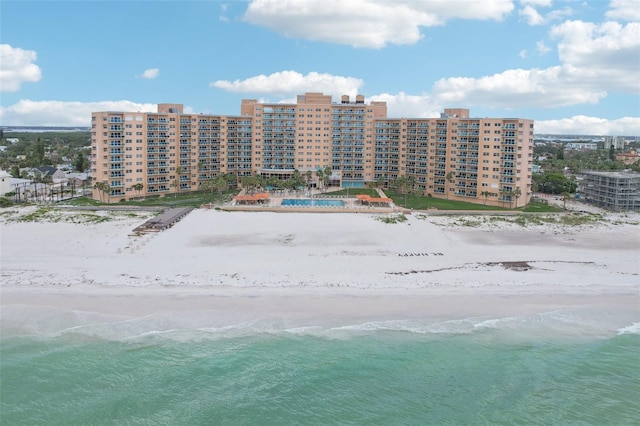 880 Mandalay Ave Unit C513, Clearwater Beach, FL 33767 - drone / aerial view of expansive coastline