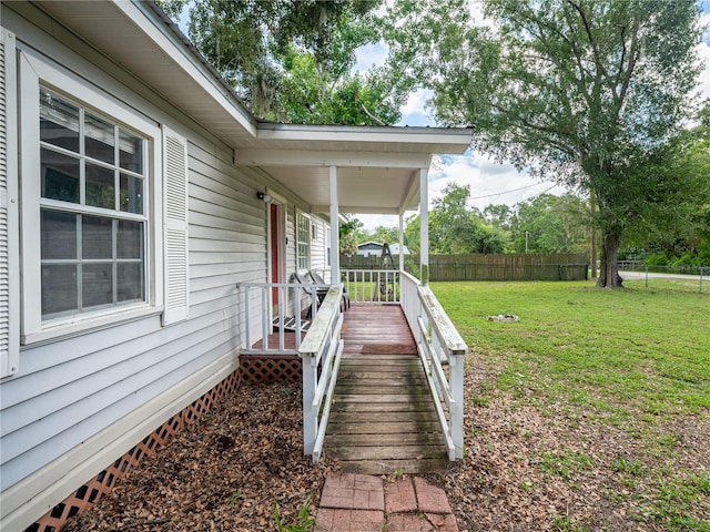 11704 Orange Grove Ter, Riverview, FL 33569 - view of deck