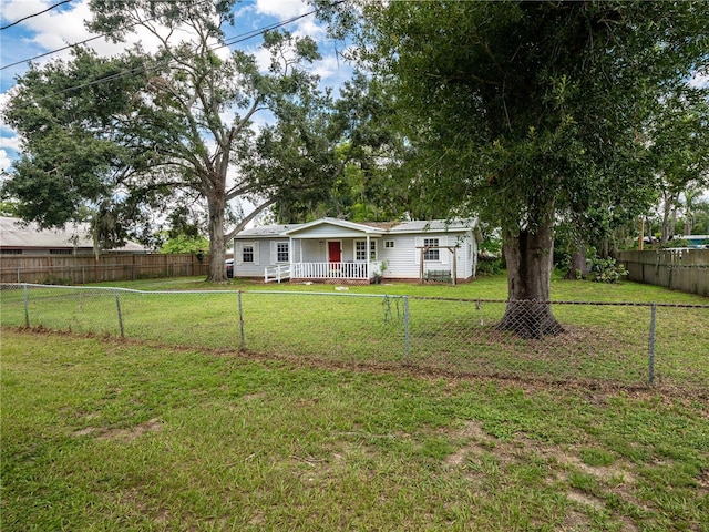 11704 Orange Grove Ter, Riverview, FL 33569 - view of front facade with a porch