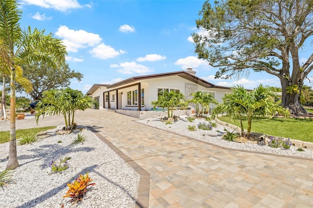 6400 Mockingbird Way S, Saint Petersburg, FL 33707 - single story home featuring stucco siding and driveway