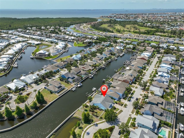 5710 Tortoise Pl, Apollo Beach, FL 33572 - aerial view of property's location featuring nearby suburban area