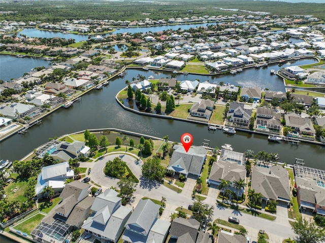 5710 Tortoise Pl, Apollo Beach, FL 33572 - aerial view of property's location with nearby suburban area