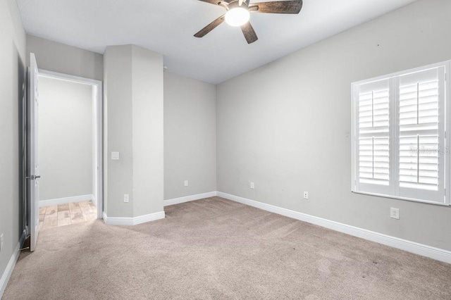 21675 Amelia Rose Way, Land O Lakes, FL 34637 - unfurnished bedroom featuring carpet floors and ceiling fan