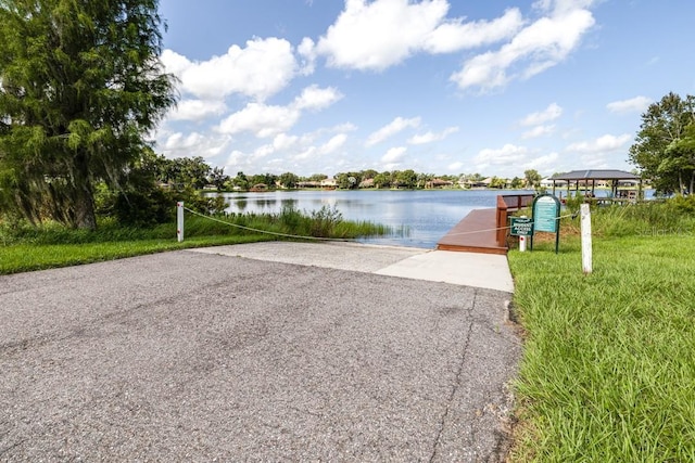 21675 Amelia Rose Way, Land O Lakes, FL 34637 - water view featuring a boat ramp