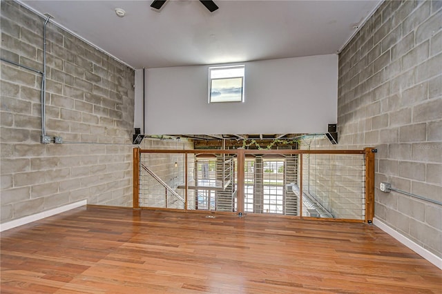 2001 E 2nd Ave Unit 12, Tampa, FL 33605 - spare room featuring wood finished floors and a ceiling fan