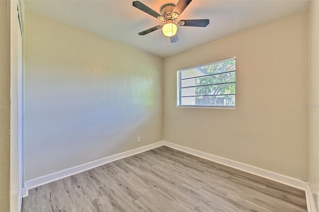 475 W Ethelene St, Bartow, FL 33830 - unfurnished room with wood finished floors and ceiling fan