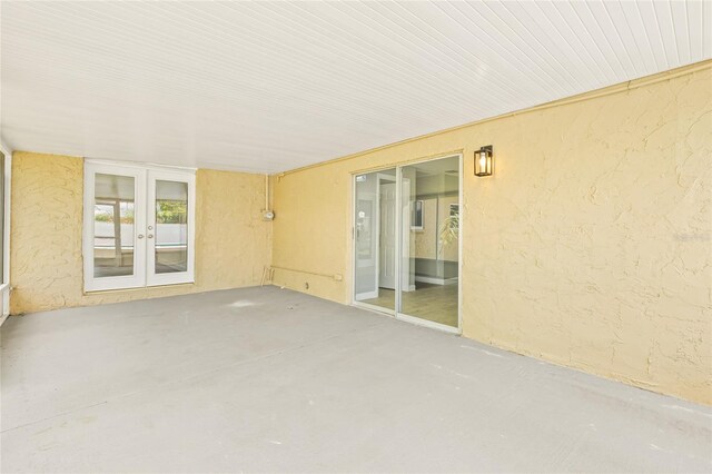 6012 Flora Ter, Apollo Beach, FL 33572 - view of patio with french doors