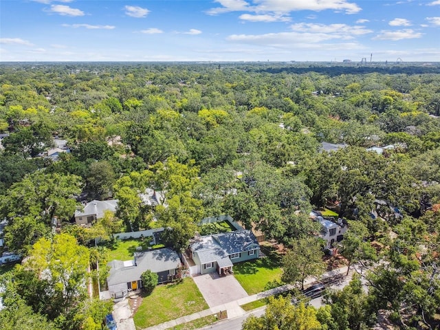 1208 E Crenshaw St, Tampa, FL 33604 - aerial view of a heavily wooded area